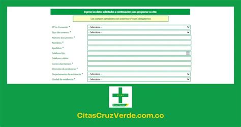 programa tu cita cruz verde medicamentos sanitas|Servicio de entrega de medicamentos a domicilio